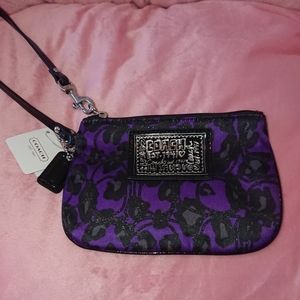 NWT Coach Wristlet
